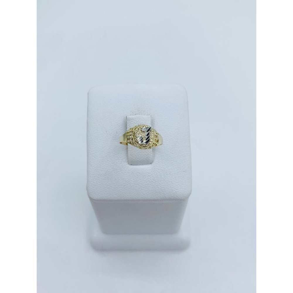 ❤️ 10k solid gold ring initial J boy or girl  ❤️ Size 2.5 ❤️